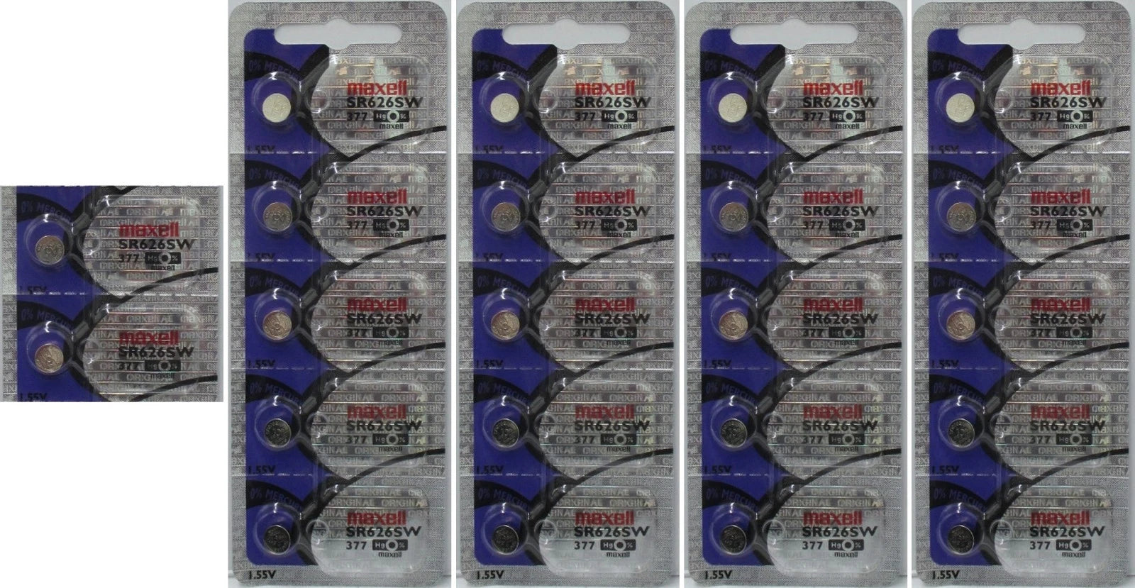 SR626SW 377 watch BATTERY MAXELL x 22