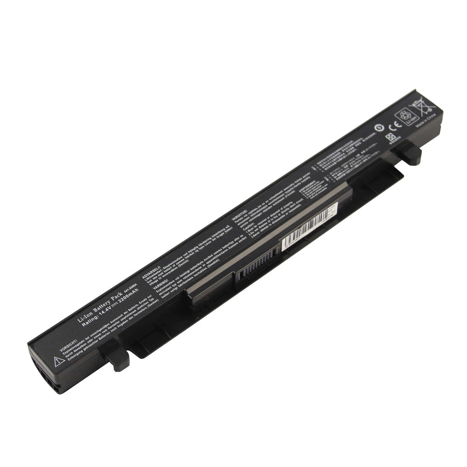 A41-X550A Battery for ASUS R510C X552C X552E A450 A550 F450 2200mAh Laptop Fancy