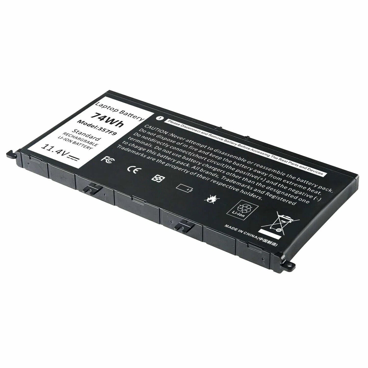 357F9 Laptop Battery For Dell Inspiron 15 7000 7567 7557 7559 7566 0GFJ6 71JF4