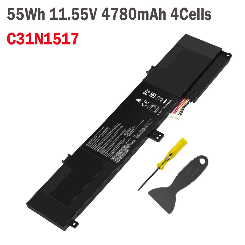 ?Replace C31N1517 Battery For ASUS VivoBook Flip Q304 Q304U Q304UA Q304UAK TP301