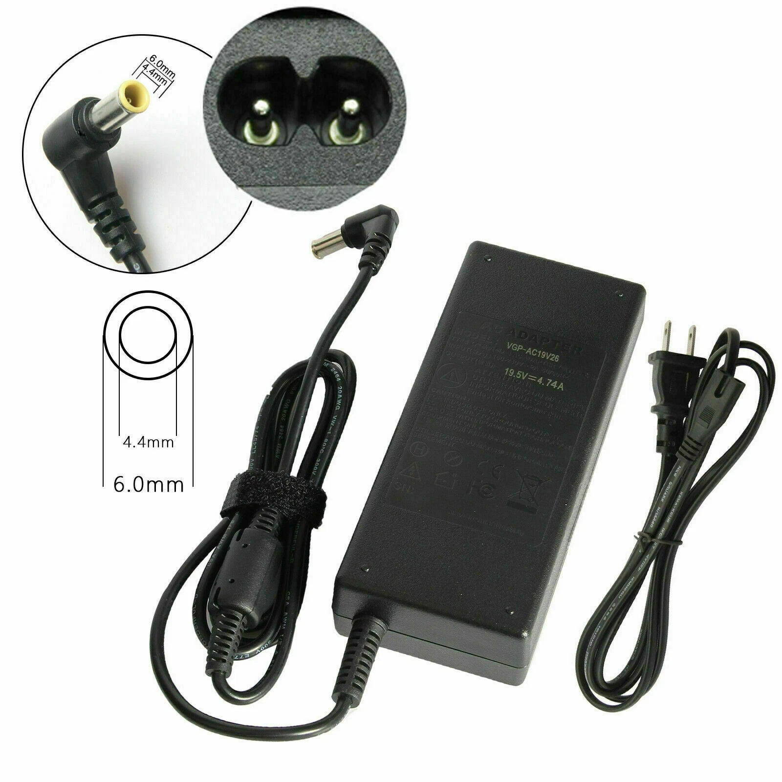 For LG UltraWide LED LCD Monitor Widescreen Charger Power Adapter 19" to 34" 19V