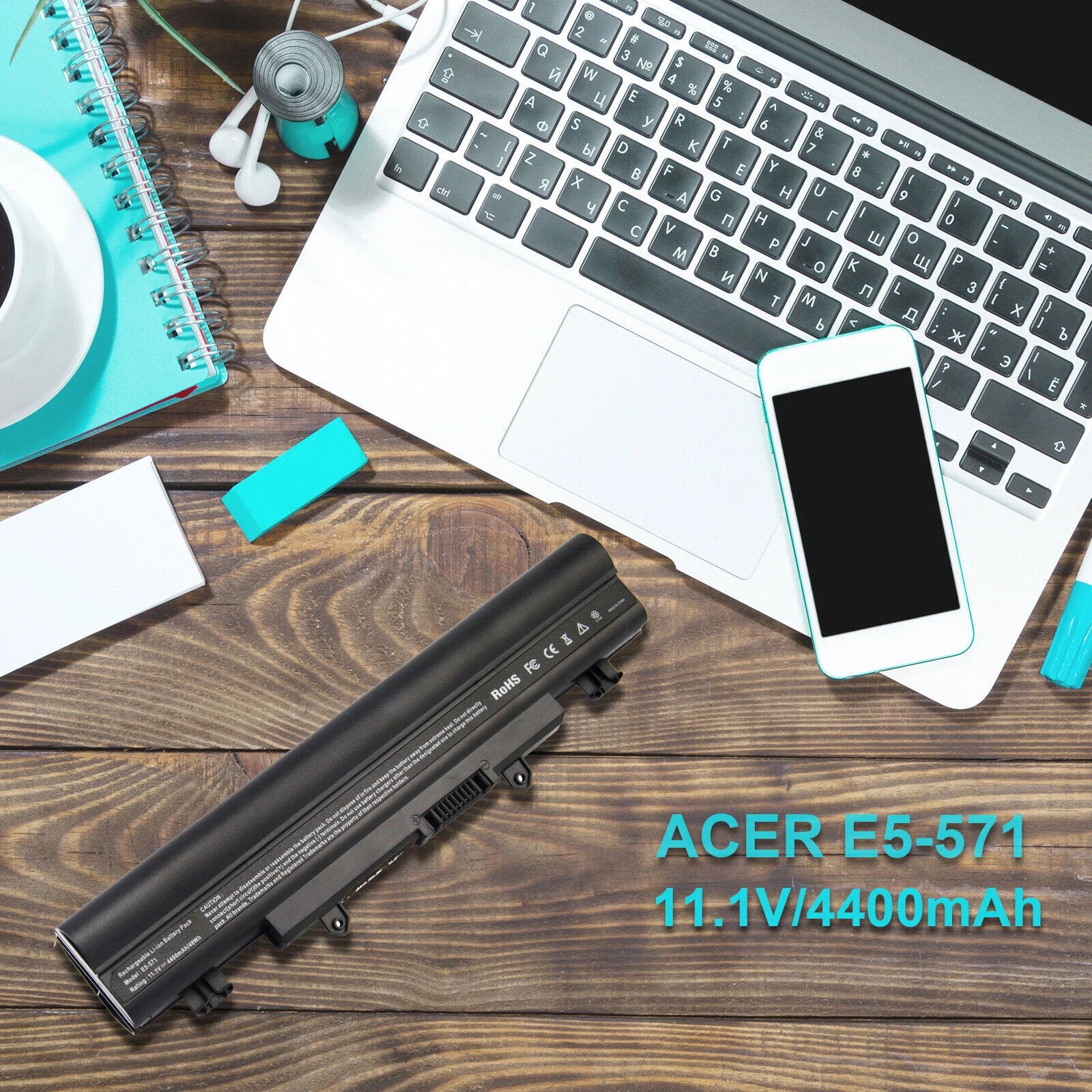 AL14A32 Battery for Acer Aspire E5-411 E5-421 E5-471 E5-521 E5-571 V3-571G 11.1V