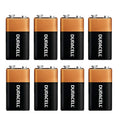 8 Count Duracell 9V Coppertop Long Lasting Alkaline Battery