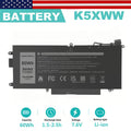 K5XWW Battery For Dell Latitude 5289 7389 7390 2in1 L3180 Series 6CYH6 71TG4