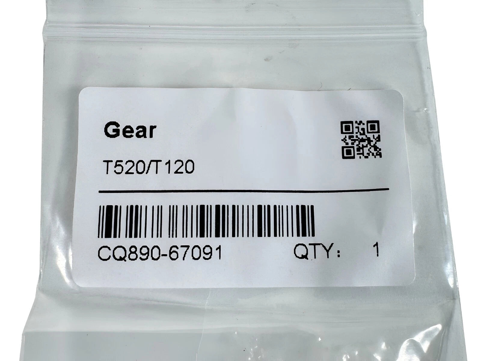 CQ890-67091 CQ890-67108 Cutter Gear HP DesignJet T100 T120 T520 T525 T730 T830