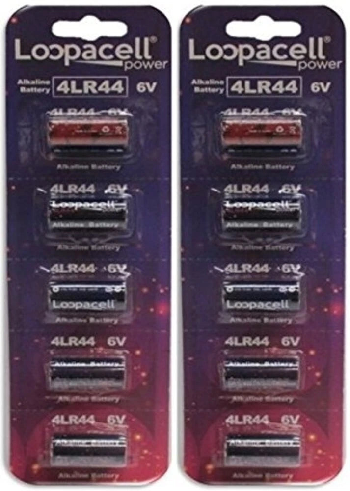 20 A544 4LR44 PX28A 476A GP476 K28L L1325 V28PX 6V Collar Batteries By LOOPACELL