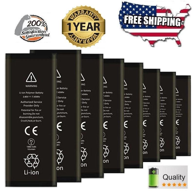 New Replacement Internal Battery For iPhone 14 Pro/Pro Max/Plus + Free Tools LOT