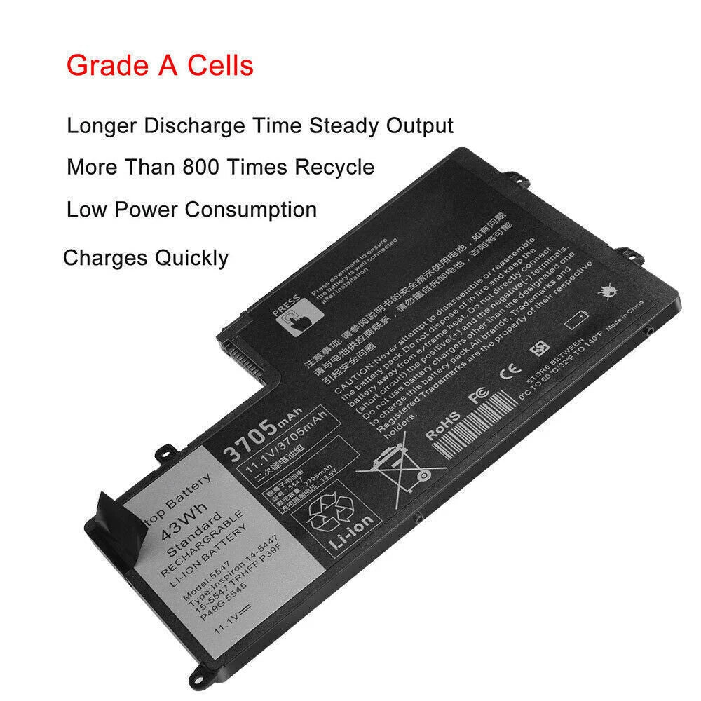 43Wh Battery For Dell Inspiron 15 5547 5545 5548 N5447 Type TRHFF 0PD19 1WWHW