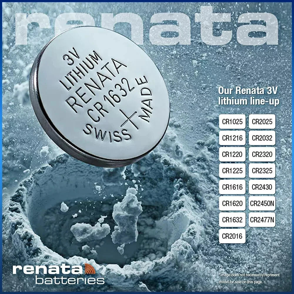 RENATA WATCH BATTERIES ?BUY 2 GET 1 FREE? 377 371 364 CR 2032 2025 ?ALL BATTERY?