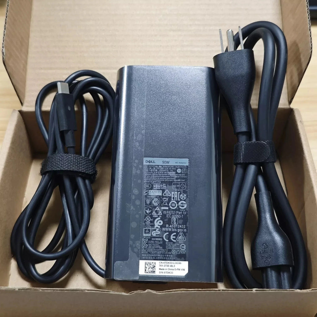 New Genuine 90W USB-C Type C Adapter Charger For Dell DA90PM170 HA90PM170 TDK33
