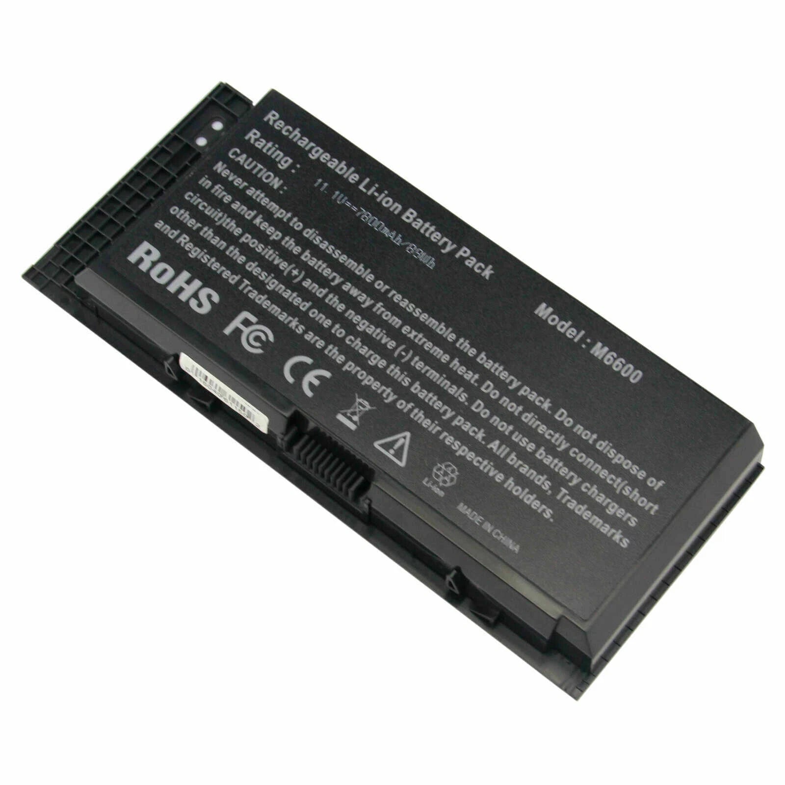 M6600 Battery for Dell Precision M4600 M4700 M4800 M6700 M6800 FV993 7800mAh