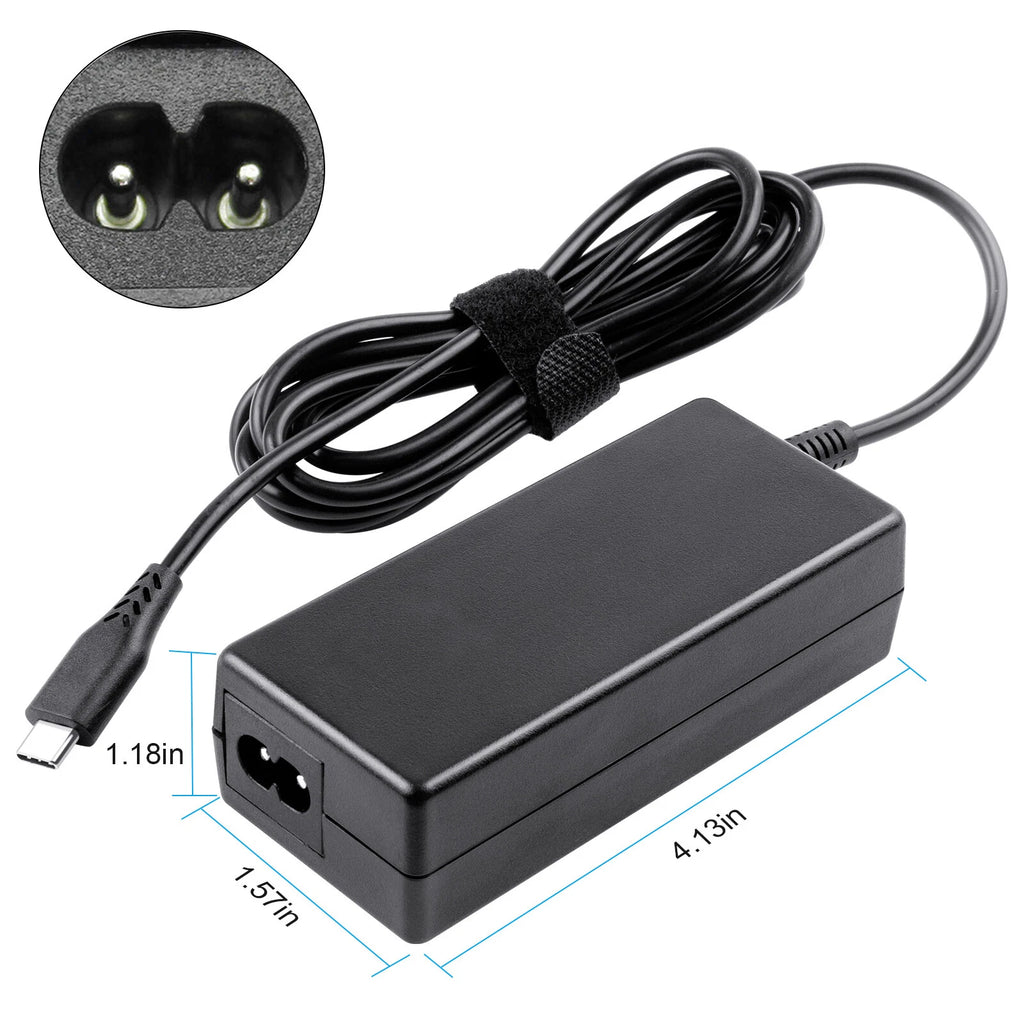 AC Adapter Charger For Dell Latitude 5420 P137G001 Laptop 65W Power Supply Cord