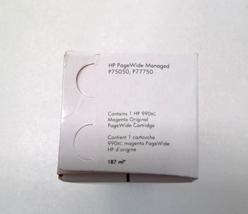 NEW HP PageWide 990XC Magenta Ink Cartridge M0K09XC NEW OEM SEALED