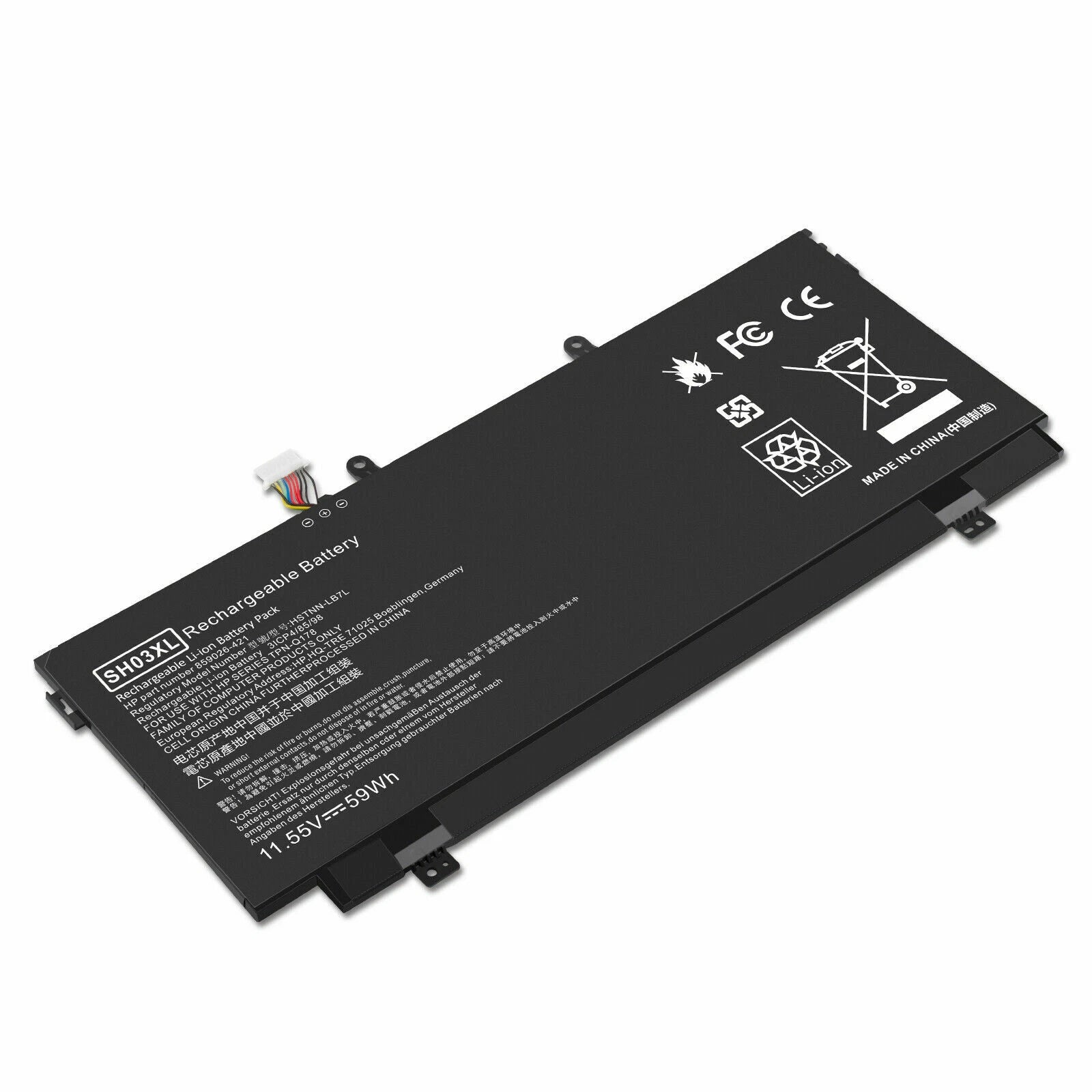 SH03XL Laptop Battery for HP Spectre X360 13-AC0XX 13-AC033DX 13-AC023DX + TOOL