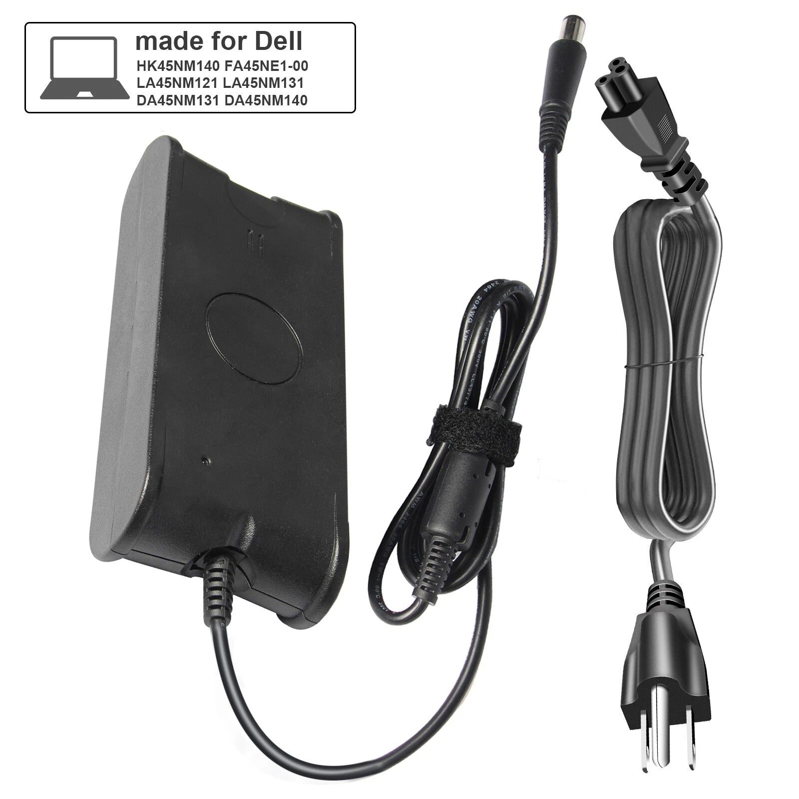 65W AC Adapter Charger for Dell Latitude 3379 3390 3490 3590 7212 Tablet 7202