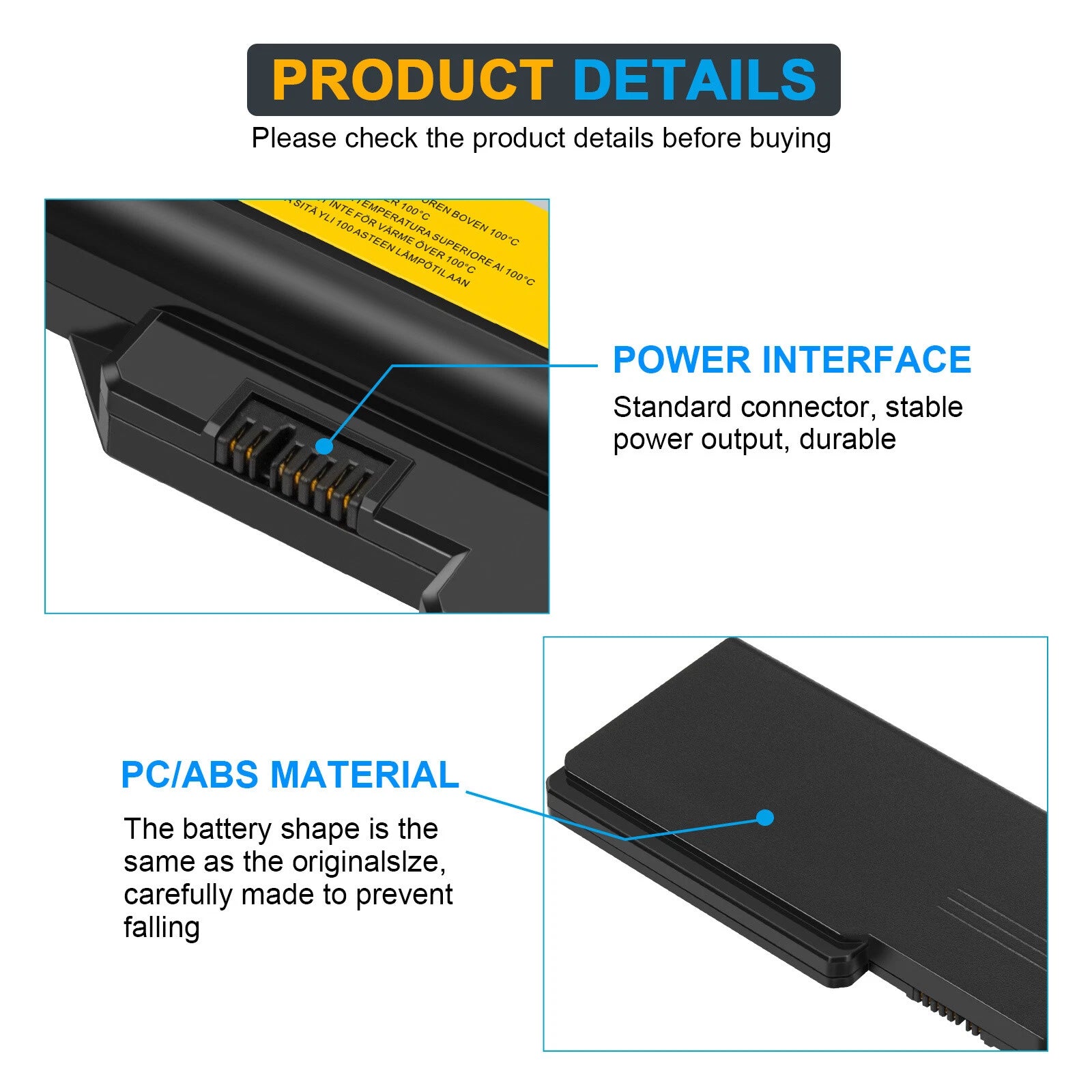 Laptop Battery for Lenovo Ideapad G460 Z560 V360 G560 B570 V470 57Y6454 L09S6Y02