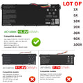 ??LOT OF AC14B8K Battery for Acer Chromebook CB5-311 CB3-531 CB5-571 4ICP5/57/80
