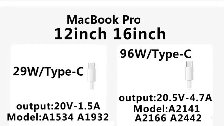 For Macbook Air A1465/A1466/A1436/MD223 Power Supply Laptop AC Adapter Charger