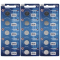 15 Pcs Renata CR1216 3 Volt Lithium Coin Battery On Tear Strip