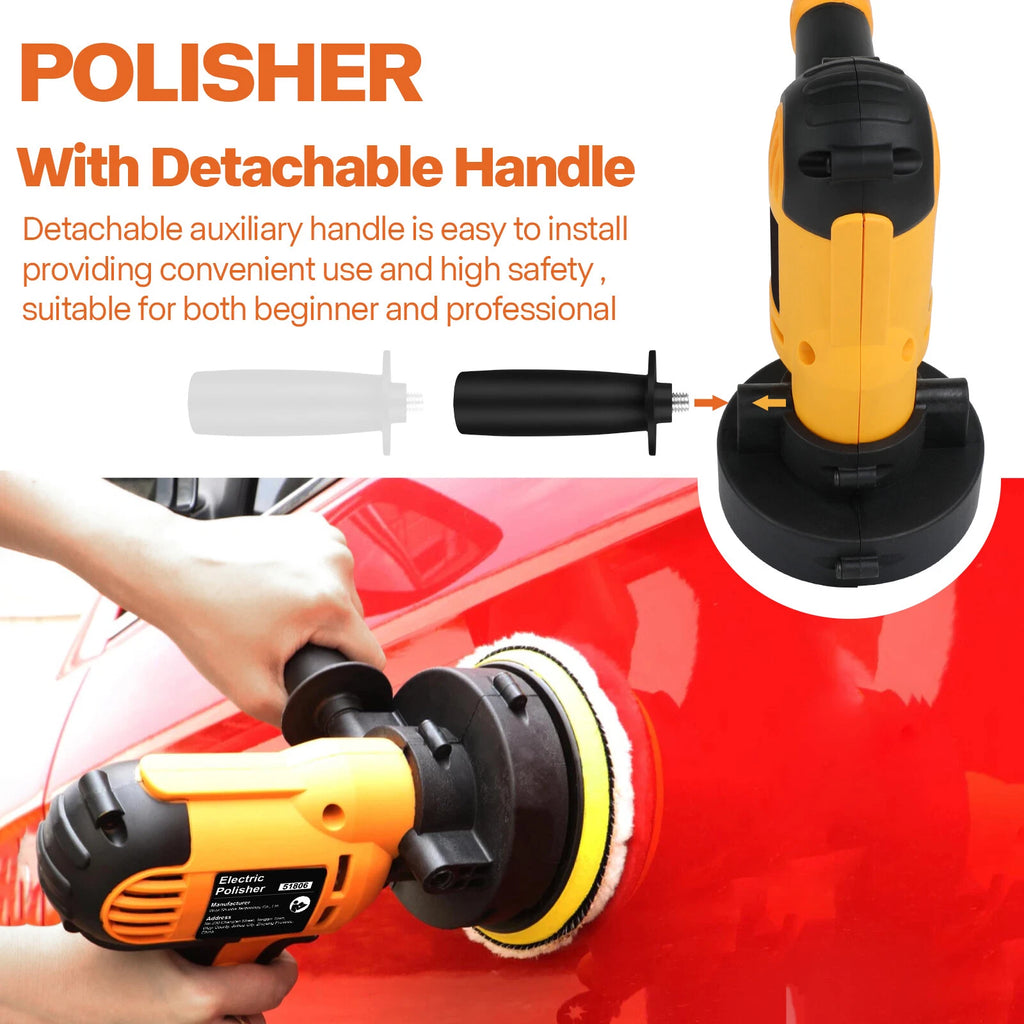 ??1000W Polisher 4" - 5" Mini Car Detailing Buffer Sander Machine Kits 125mm