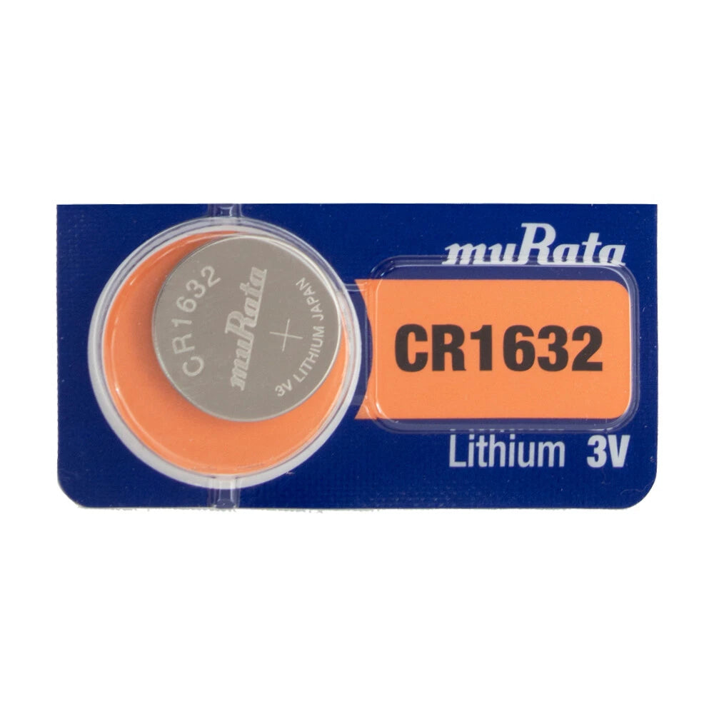 New 5 Pcs Sony CR1632 3.0 volt Lithium Battery - Replaced By Murata