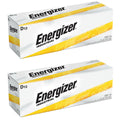24 Energizer Industrial D Alkaline Batteries (EN95, LR20)