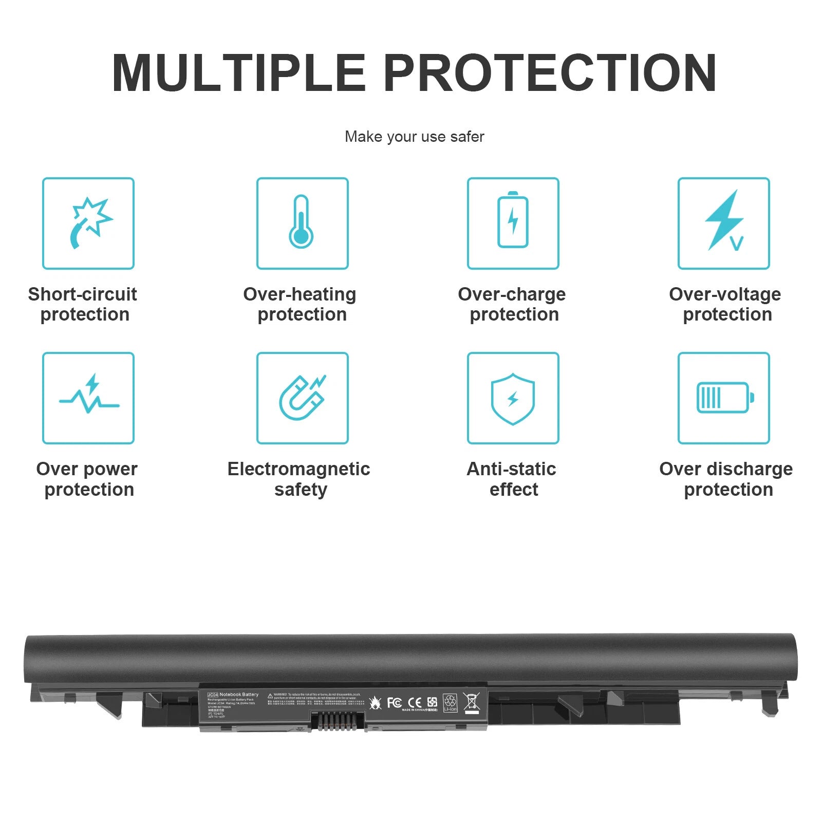JC04 JC03 Battery for HP Spare 919700-850 919701-850 15-BS000 15-BW000 15-bs0xx