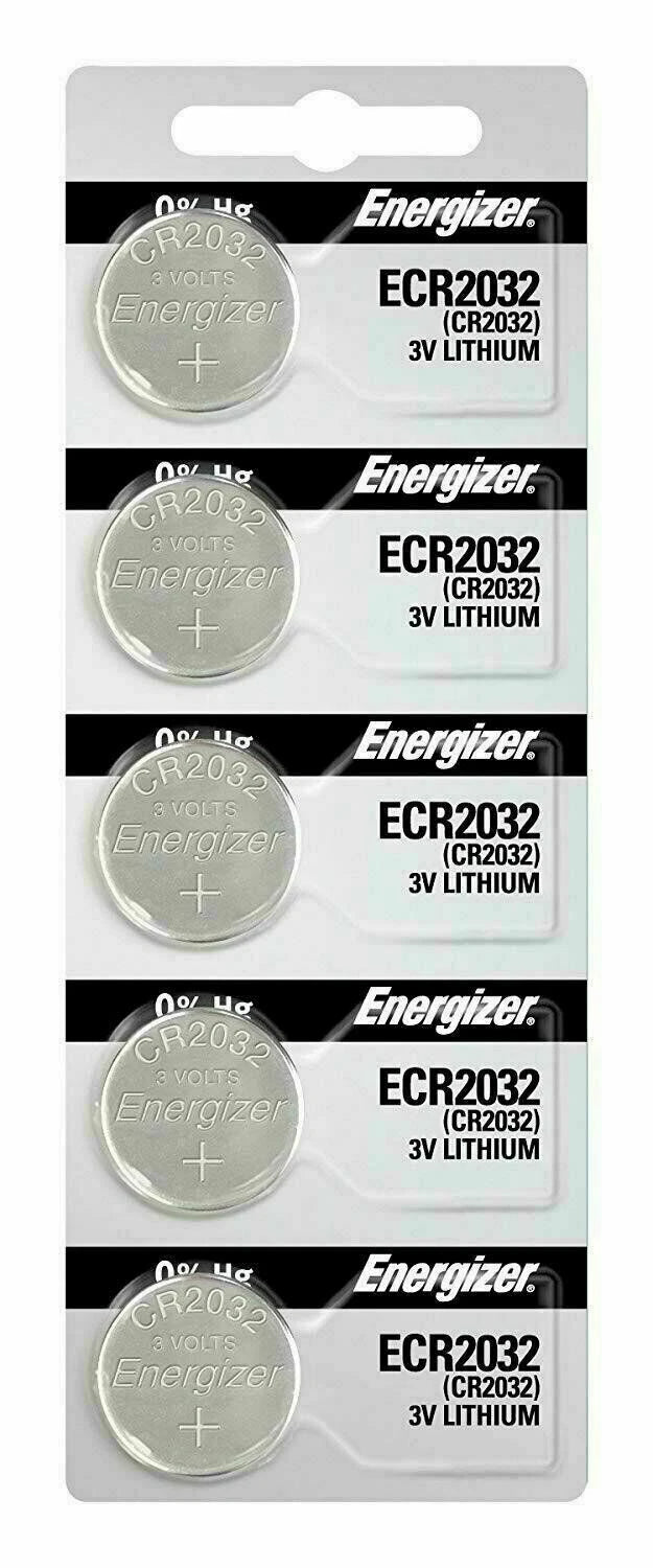 Lot 10 Pcs Fresh Energizer CR2032 3V Lithium Coin Cell Button Battery CR 2032