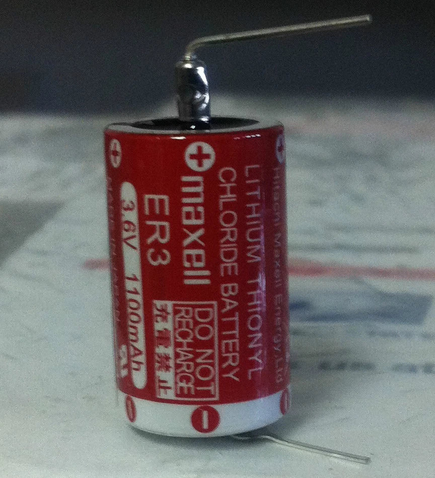 Brand New Maxell ER3 3.6V 1100MAH Li-ion Battery with Pin