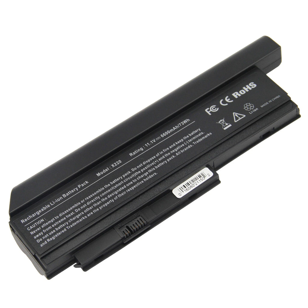 Laptop Battery for Lenovo ThinkPad X220 X220i X220s 45N1019 0A36282 0A36283