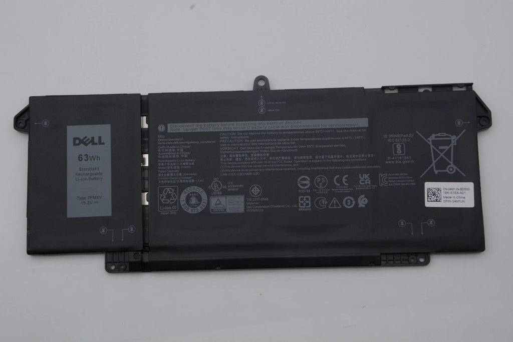 Genuine 63WH 7FMXV Battery For Dell Latitude 5320 7320 7420 7520 9JM71 TN2GY NEW