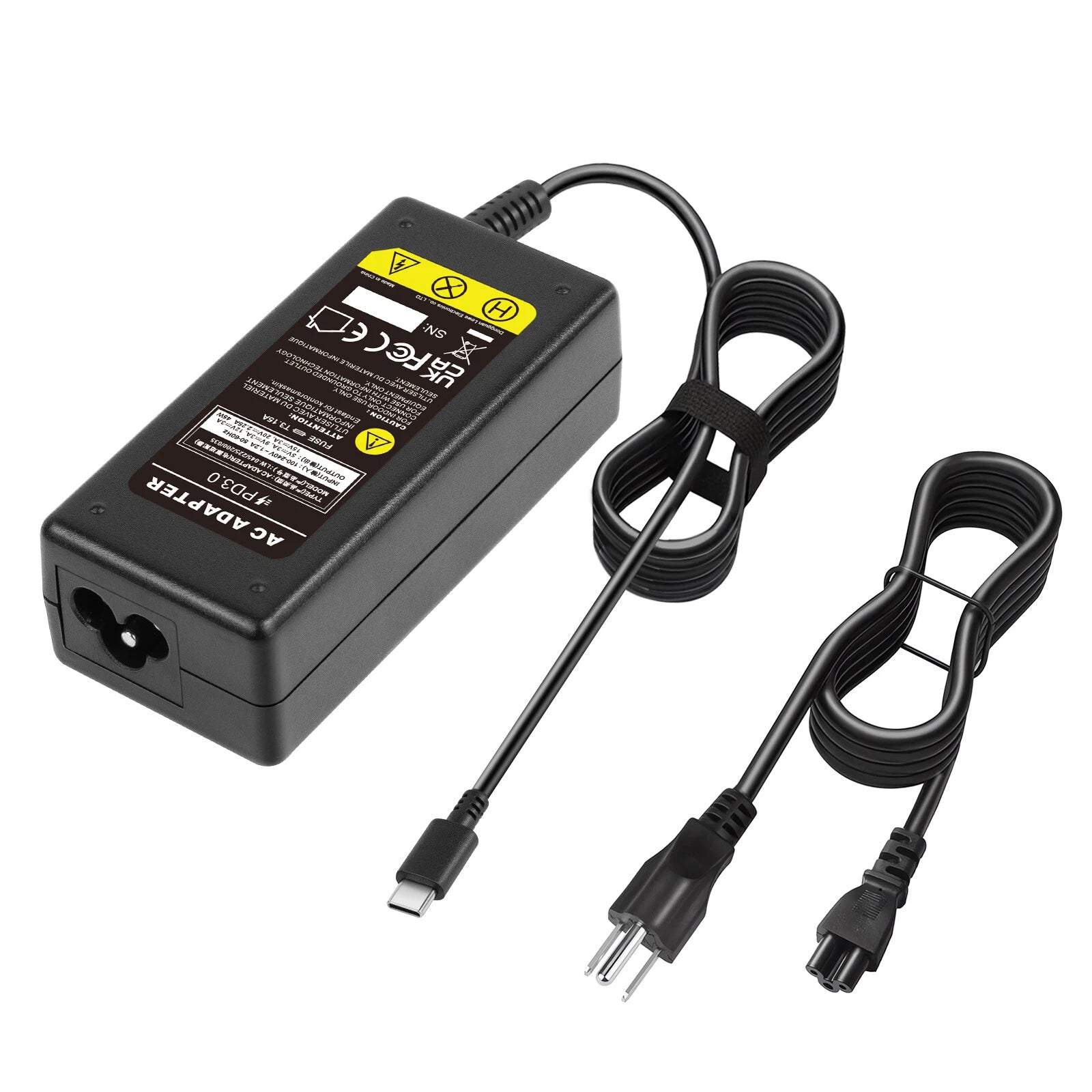45W USB-C AC Adapter Charger For Acer Chromebook 315 CB315-2H Laptop Power Cord