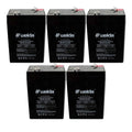 NEW 5pc 6V 4.5Ah SLA Battery WB645 For UB645, D5733, PS640F