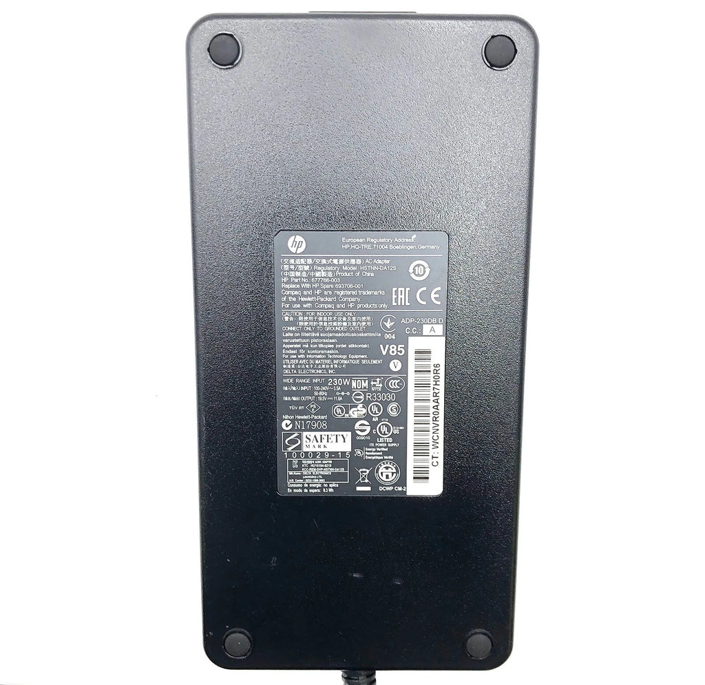 Open Box Genuine HP 230W AC DC Adapter 19.5V 11.8A 693706-001 609836-001 Charger