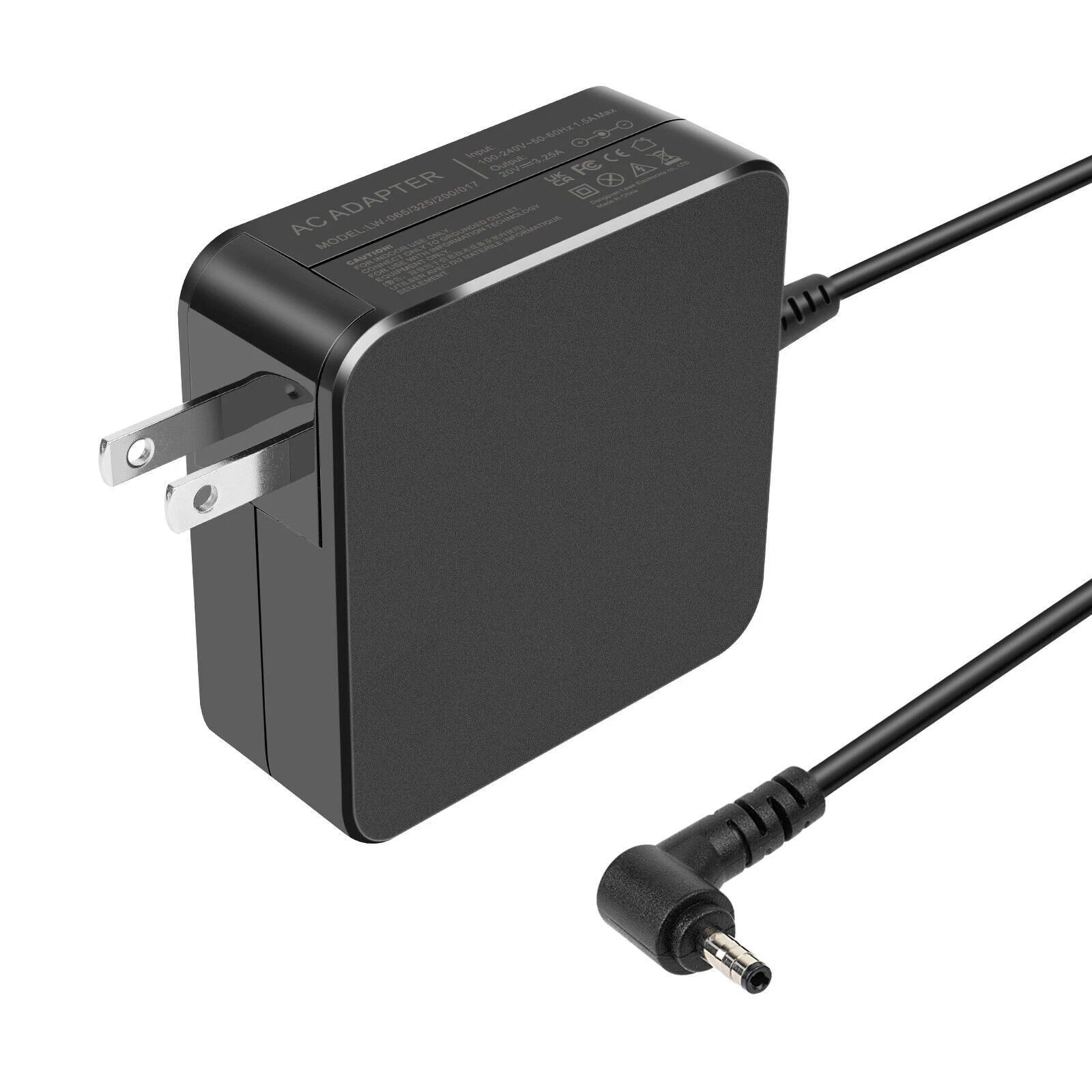 Charger For Lenovo IdeaPad 3 15IIL05 81WE00KVUS 65W AC Adapter Power Supply Cord