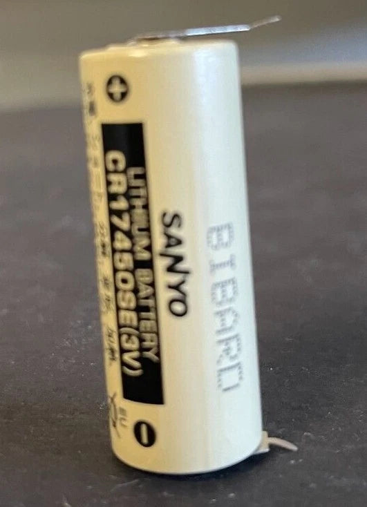 Brand New Sanyo CR17450SE Lithium 3V 2500MAH Battery w/ Pins
