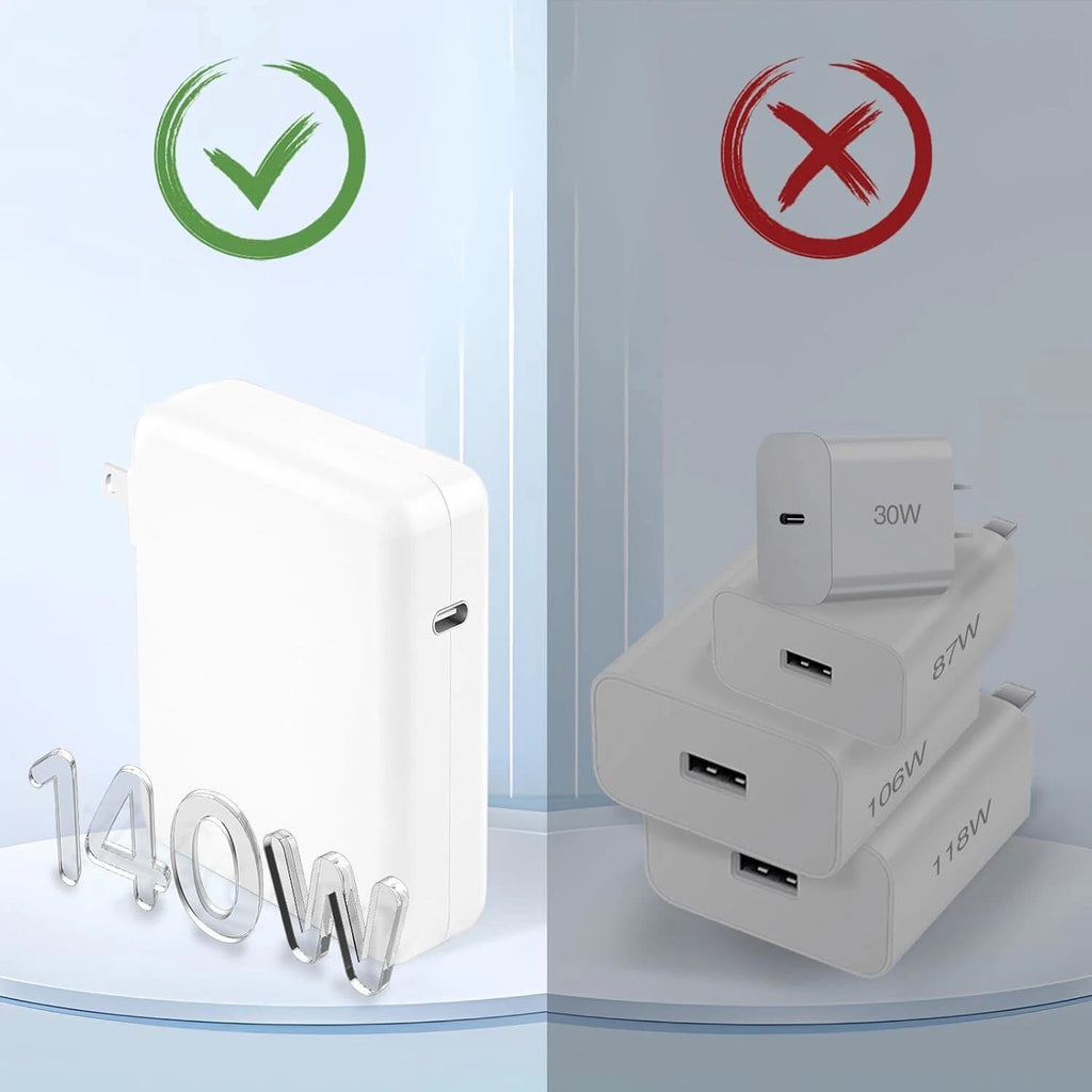 Charger for Mac Book Pro 140W USB-C Power Adapter MacBook Pro 16/15/14/13 Inch