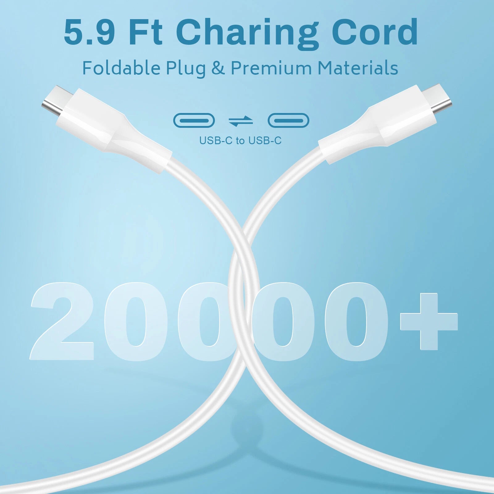 61W USB C Type C AC Adapter Charger For Apple Macbook Pro 13" A1718 A1708 +Cable