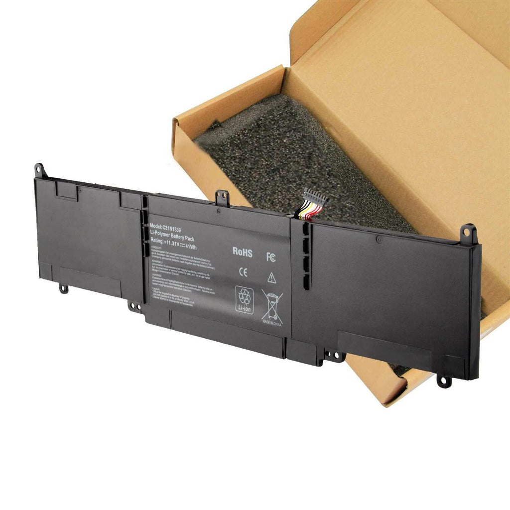 Battery for Asus C31N1339 11.3V 40Wh ZenBook Q302L Q302LA-BBI5T14 Q302LA-BHI3T09