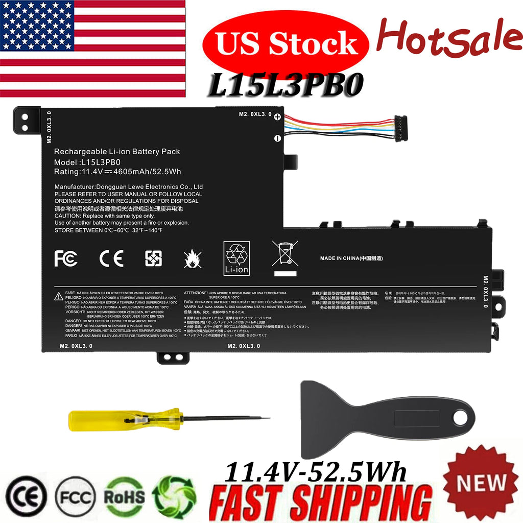 L15L3PB0 L15M3PB0 Battery for Lenovo IdeaPad 320S-14IKB 320S-15ABR 15ISK 52.5Wh