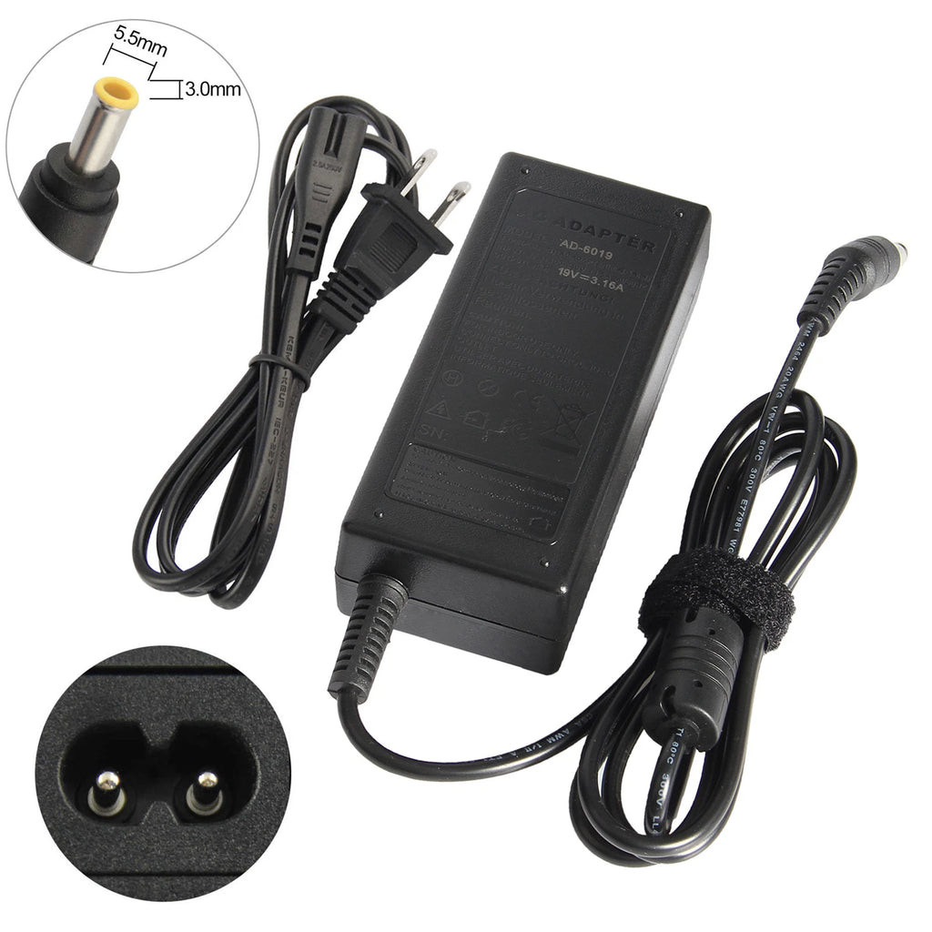 AC Adapter Charger for Samsung NP-RV515 NP-RV515I NP-RV520 NP-RV520I Laptop