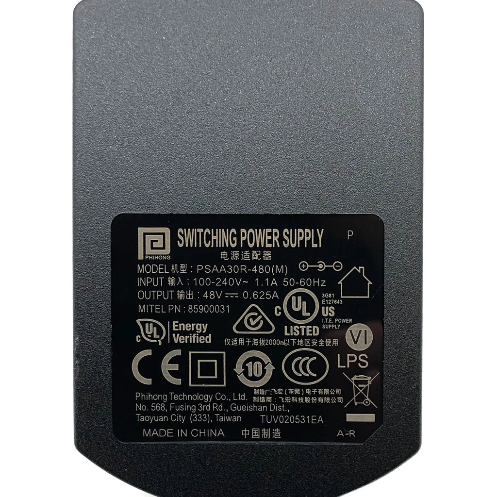 NEW Original Phihong PSAA30R-480(M) AC Adapter 48V 0.625A Power Supply