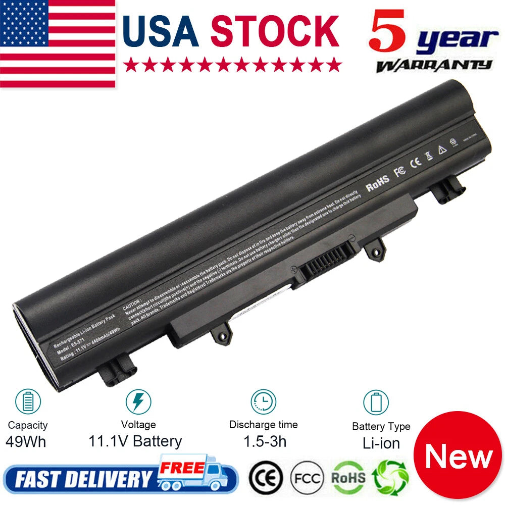 6Cell AL14A32 Battery for Acer Aspire E5-411 E5-421 E5-471 E5-571 V3-472 V5-572