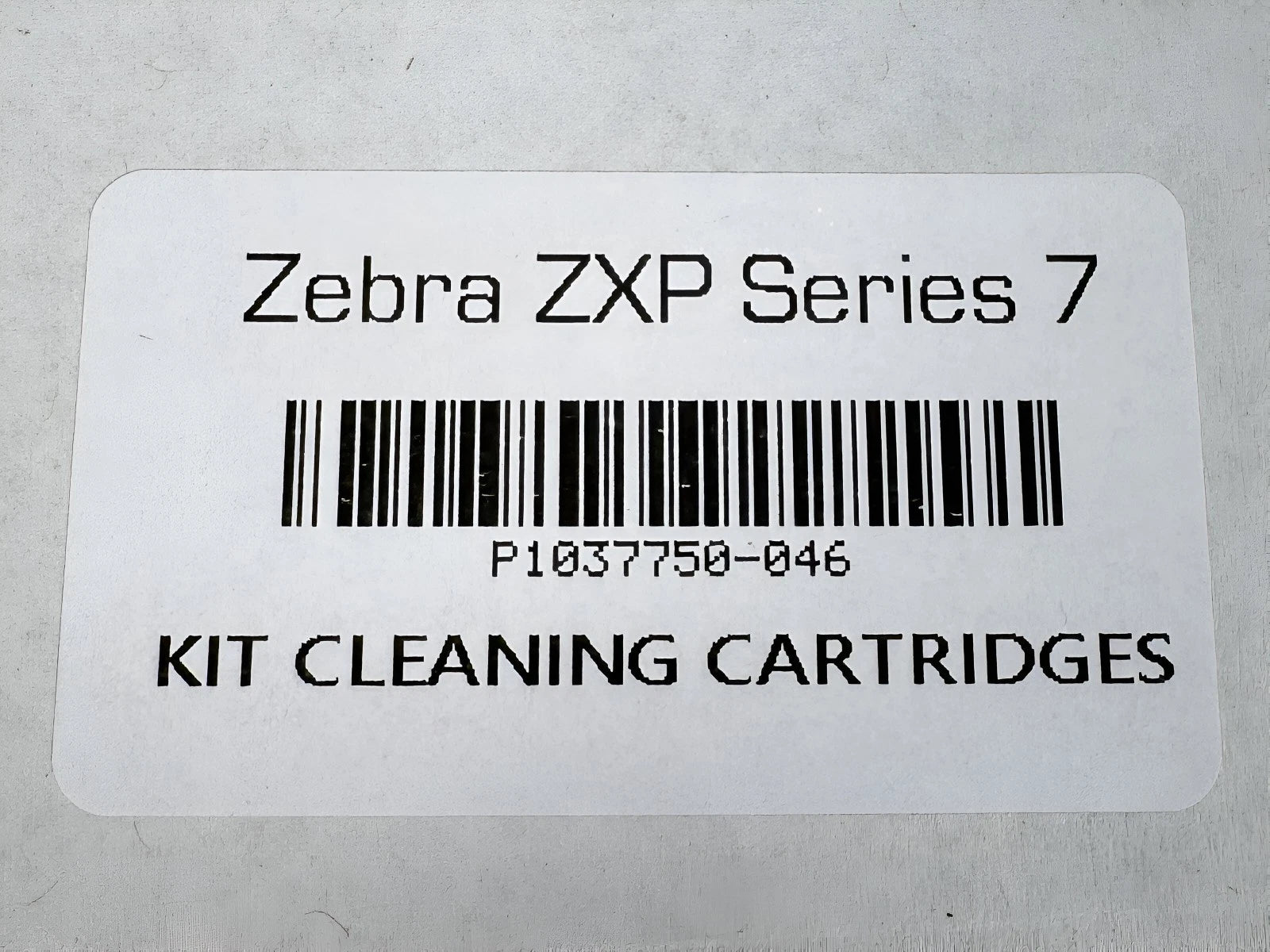 GENUINE??Zebra P1037750-046 Kit Cleaning Cartridges for ZXP7 ID Card Printers