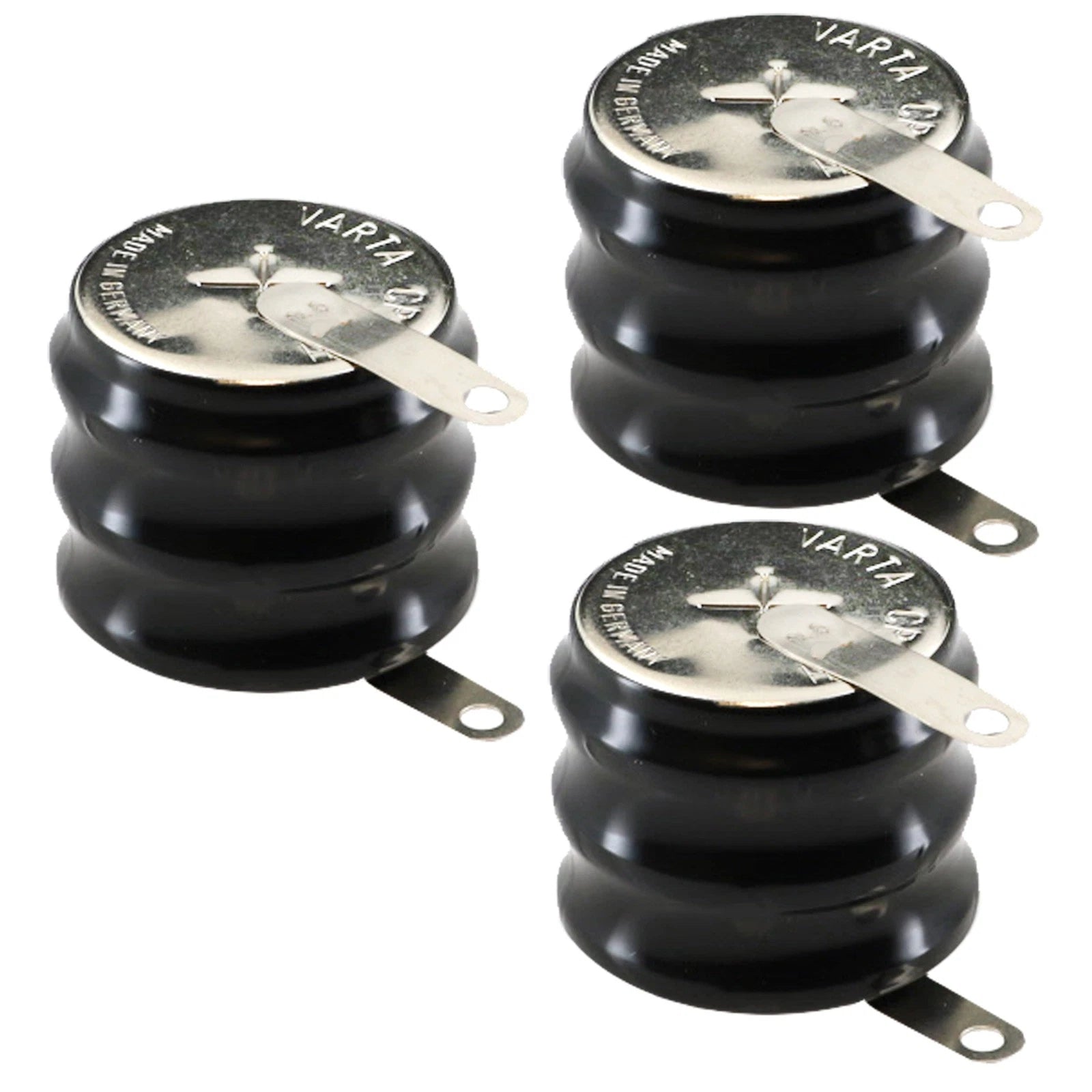 3x 3/CP300H-TABS 3.6V 300mAh NiMH Battery w/TABS For RTC, MBU,Senors, Metering