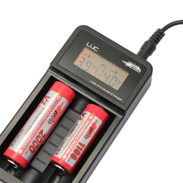 Efest Smart Battery Charger 2 Bay Multi-function LUC V2 LCD Universal