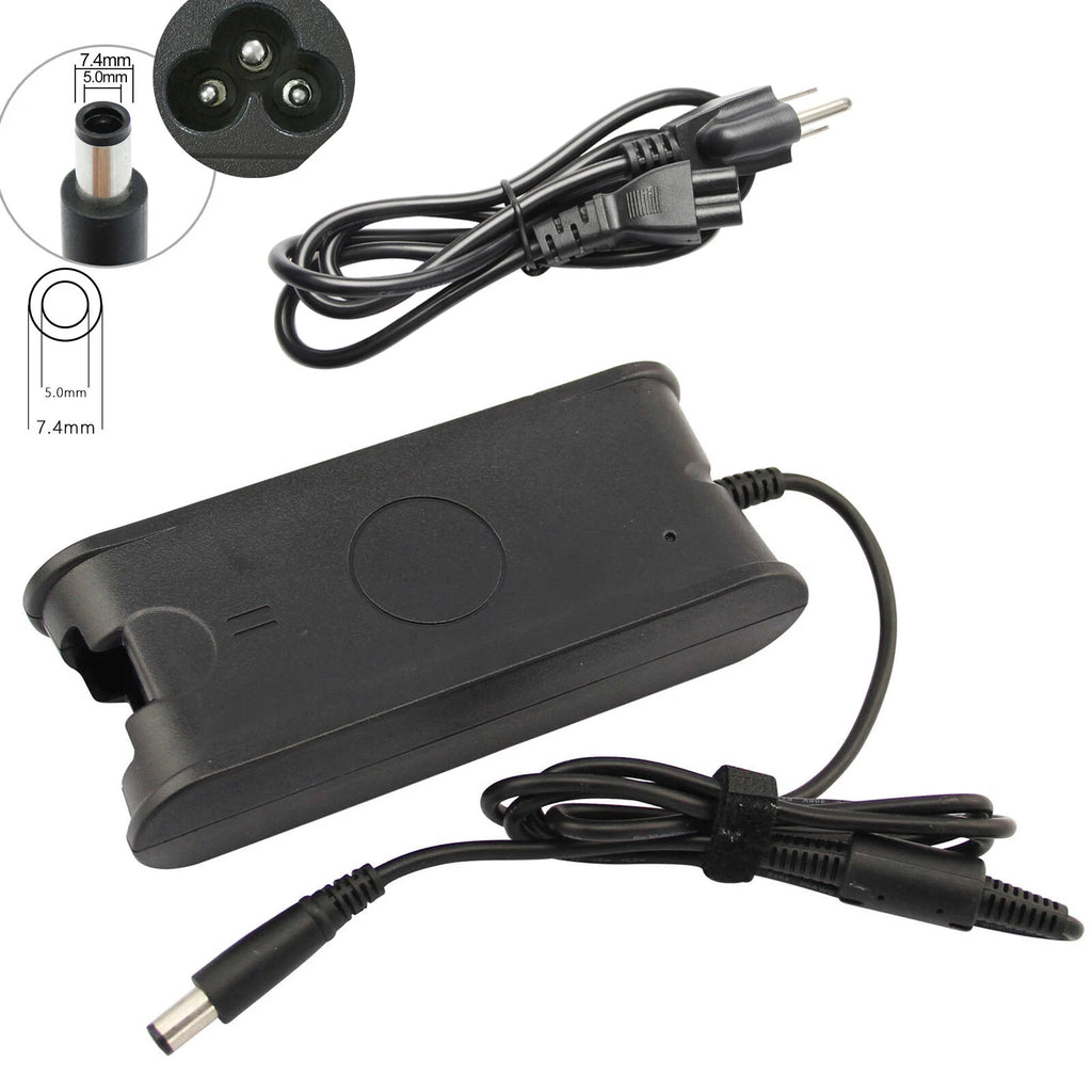 For DELL Latitude E6330 E6430 E6530 E5420m 65W AC Adapter Charger AC Power Cord