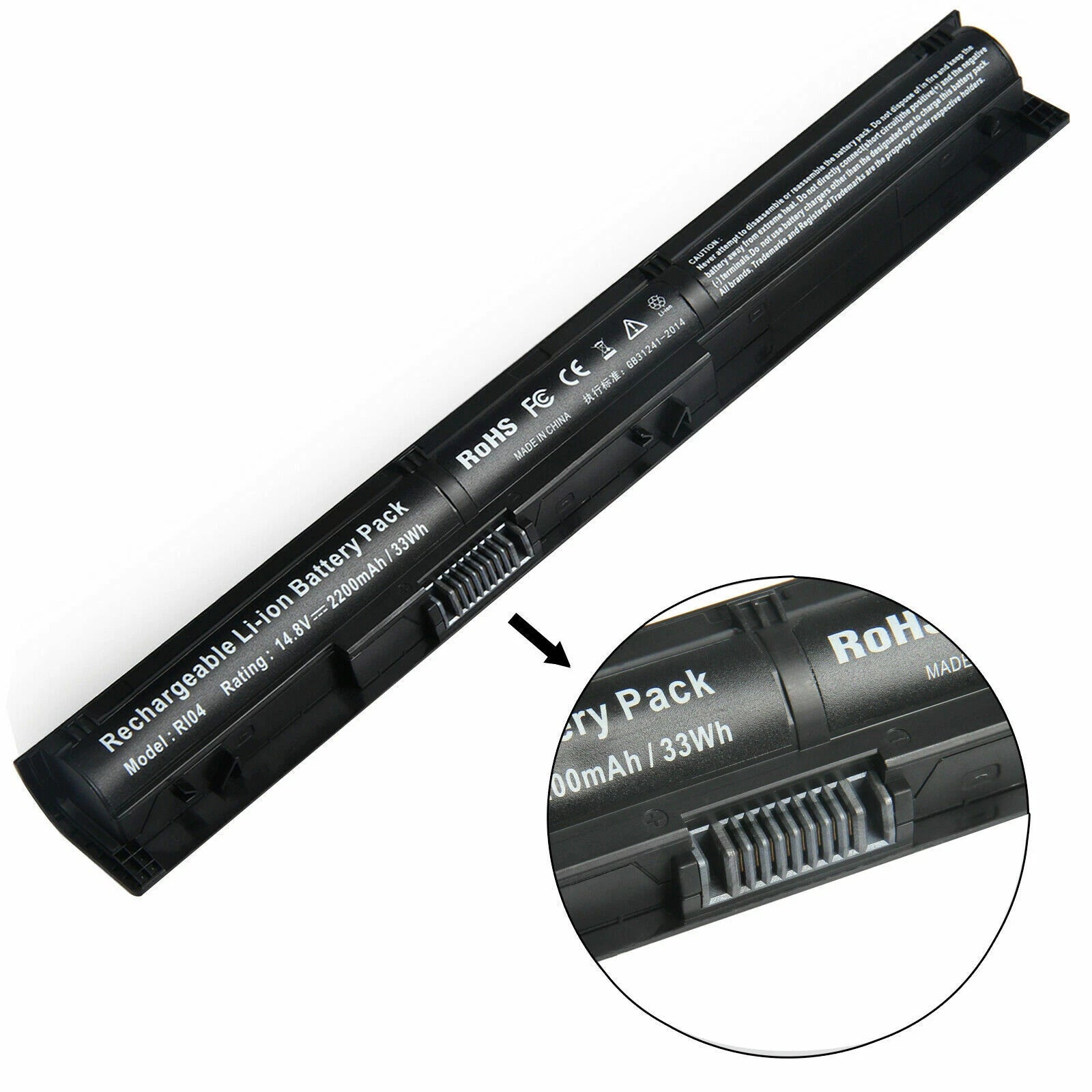 RI04 R104 Battery for HP 805294-001 ProBook 450 G3 455 G3 805047-851 HSTNN-PB6Q
