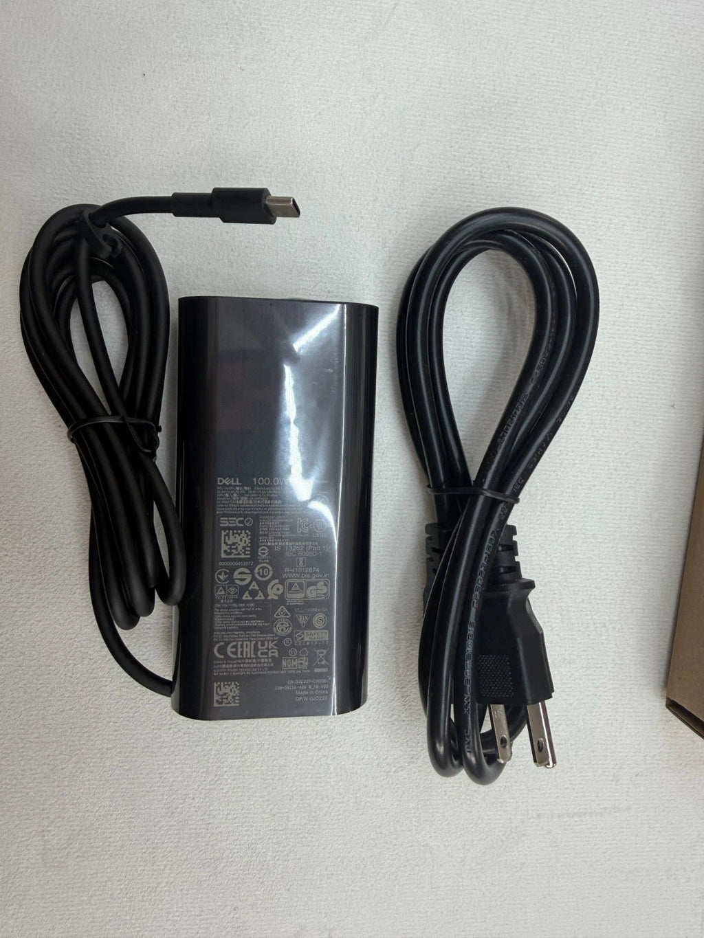 OEM Dell 100W USB-C Charger Type C AC Adapter DA100PM220 LA100PM220 17P6N/JRF1C