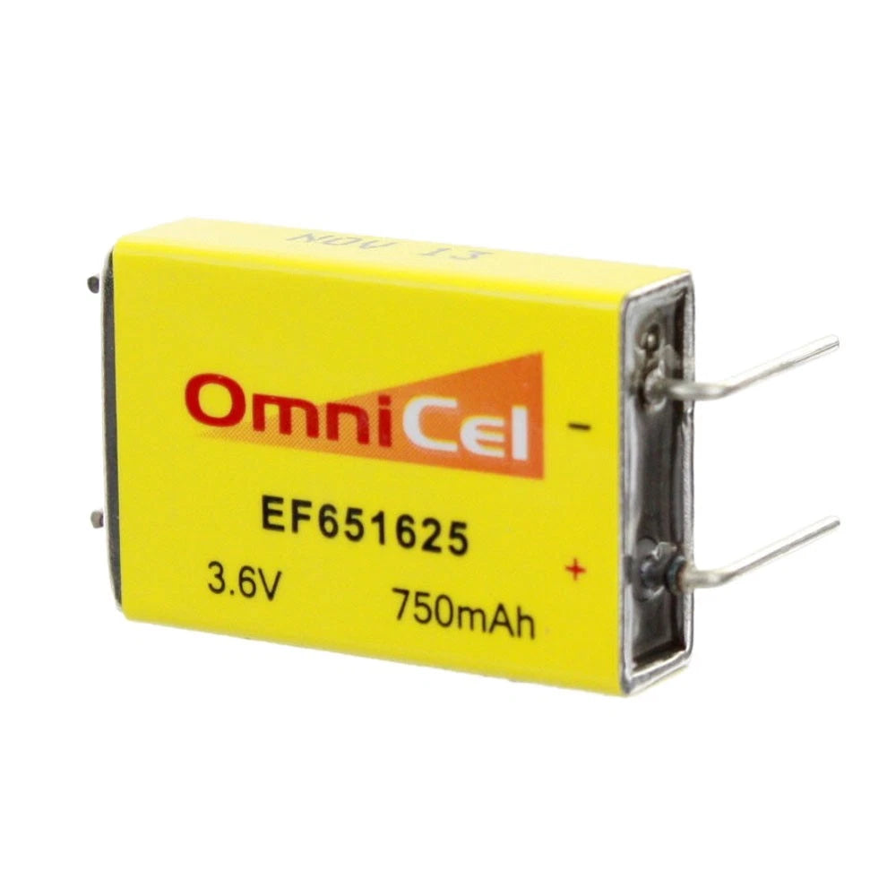 OmniCel ER651625 3.6V 750mAh Prismatic Lithium Battery BL-7PN Utility Telematics